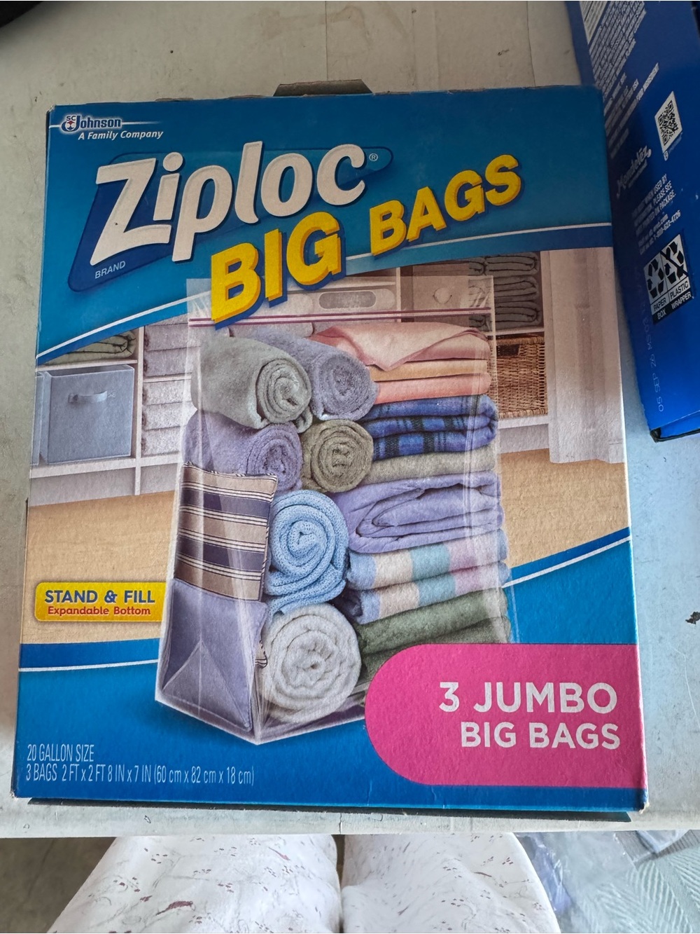 Ziploc Big Bags - 3 Jumbo Big Bags